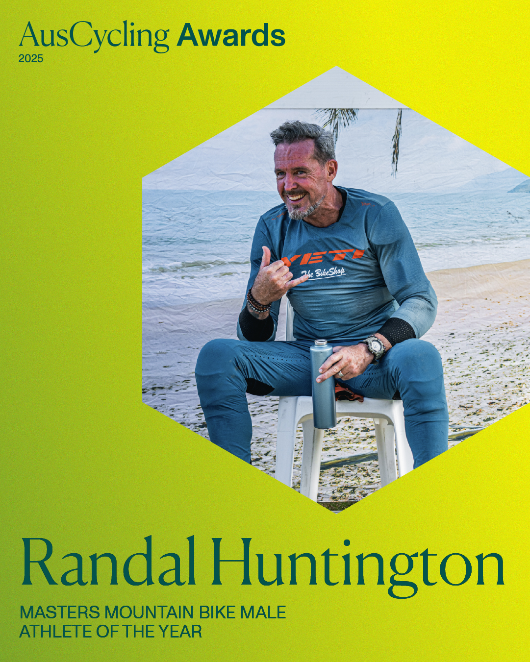 Randal Huntington Masters Mountain Bike Male Athlete of the Year